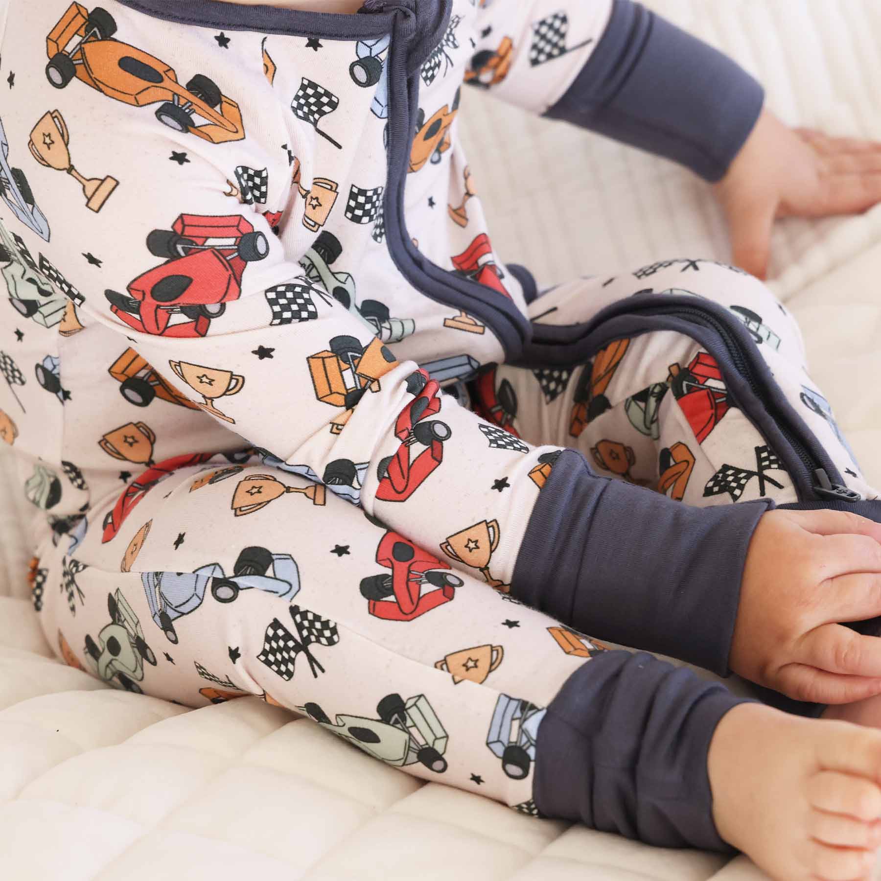 Pit Crew Convertible Zip Romper - Image 7