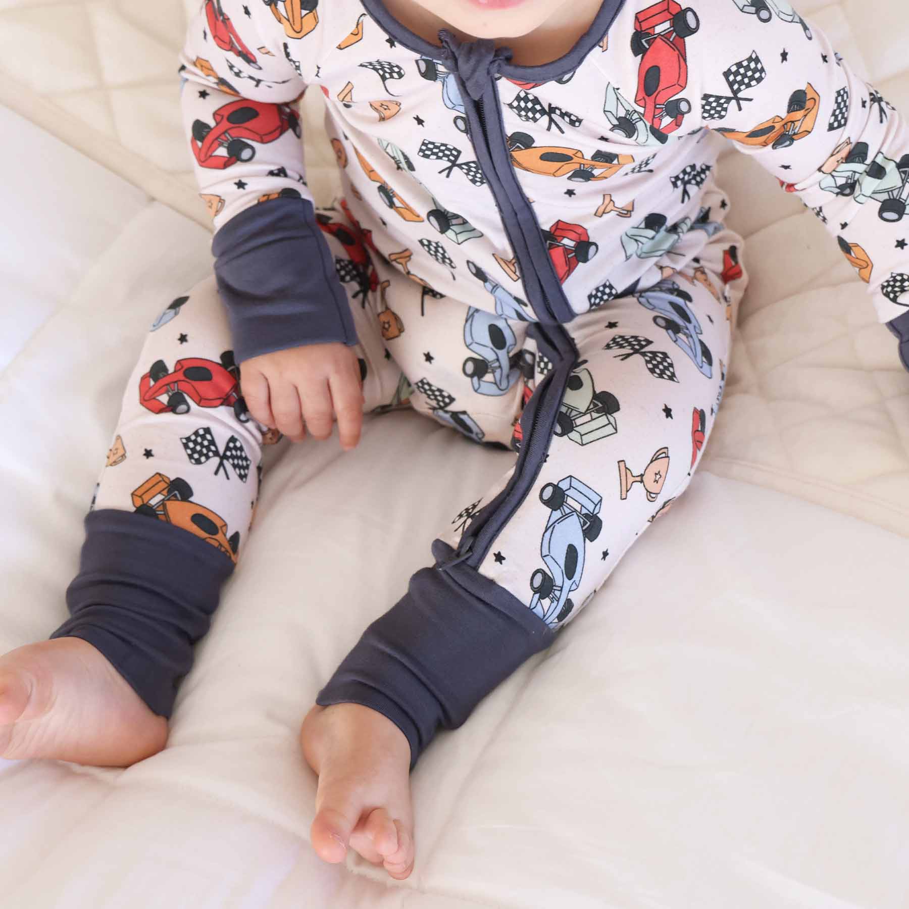 Pit Crew Convertible Zip Romper - Image 9