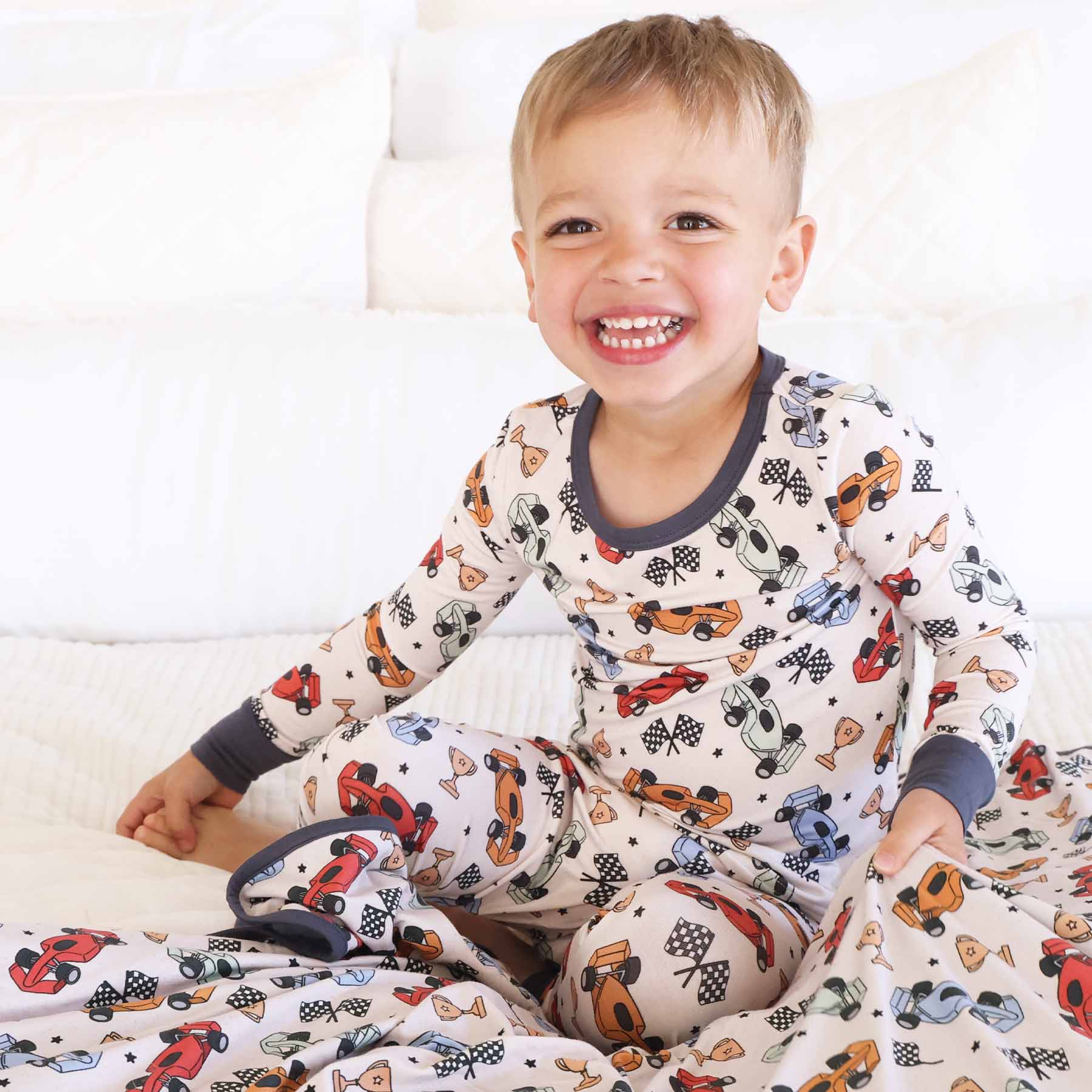 Pit Crew Two Piece Pajama Set - Image 11