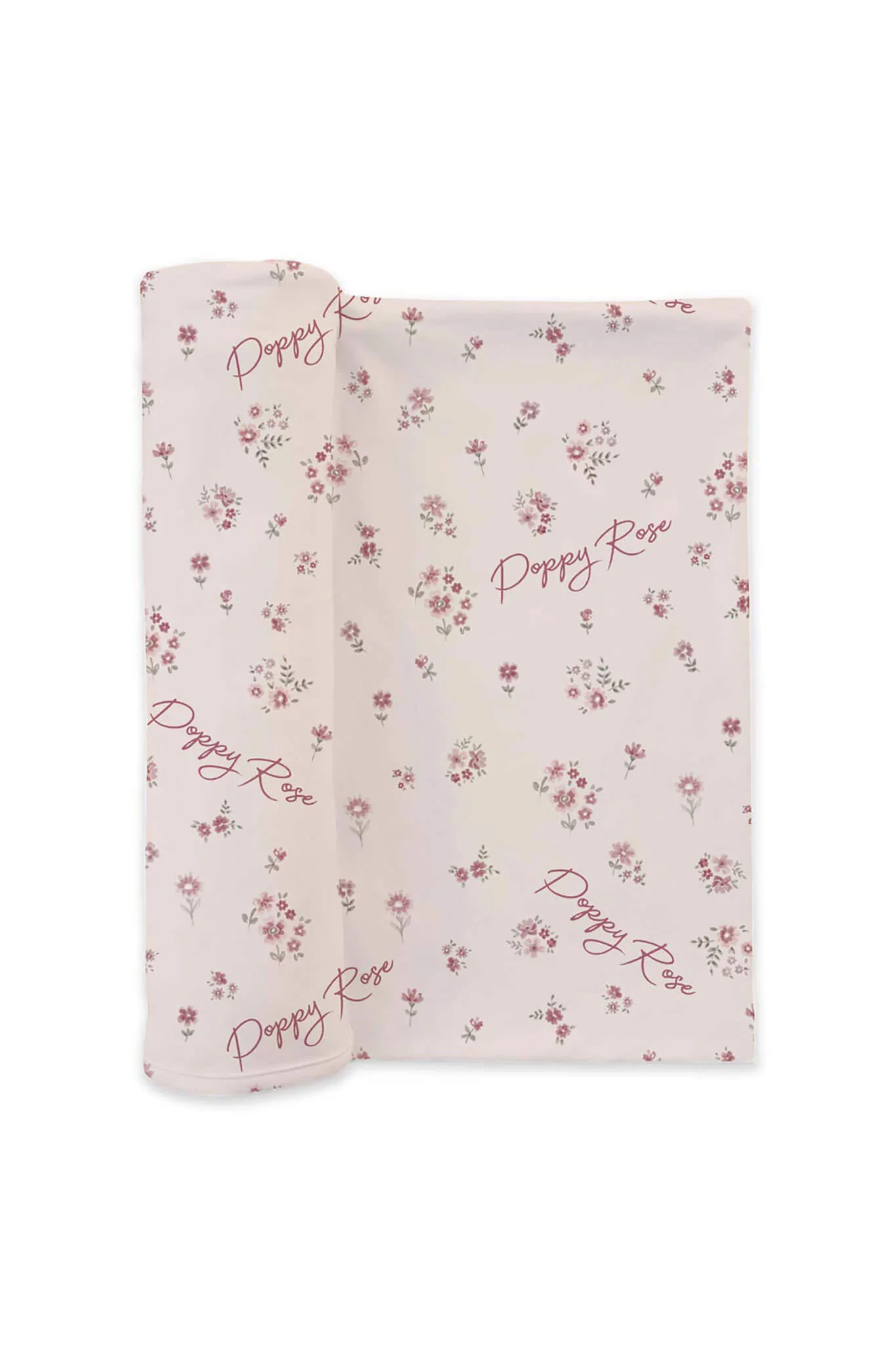 Precious Posies Personalized Swaddle Blanket - Image 2