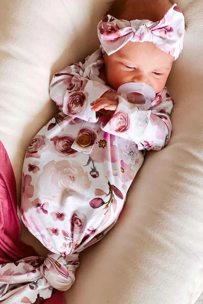 Printed Knit Large Bow Headwraps - Image 16