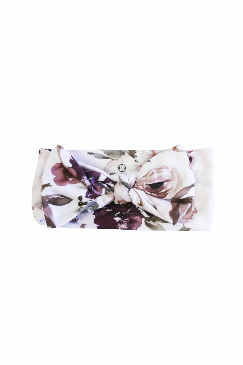Printed Knit Large Bow Headwraps - Image 5