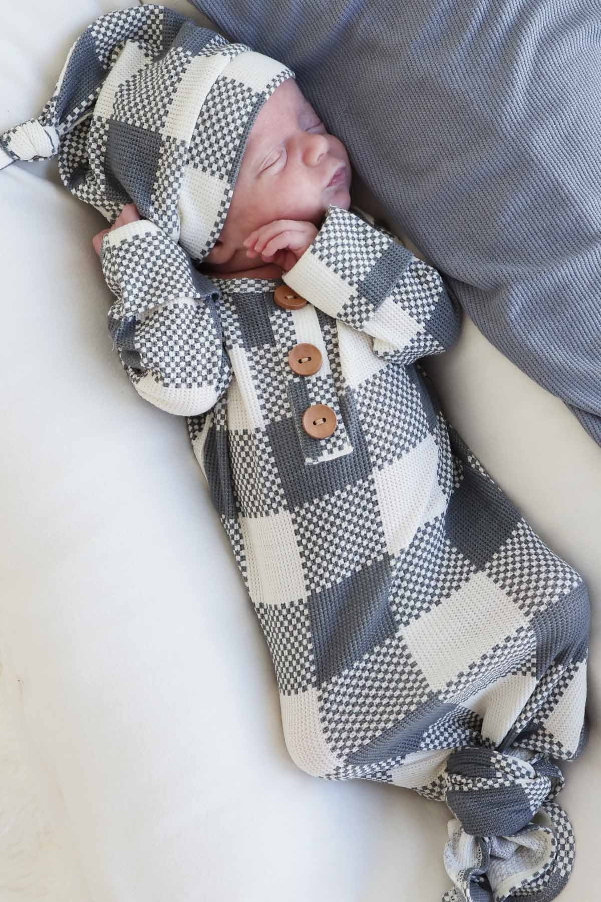 Printed Knot Gowns for Boys | Best Sellers - Image 11