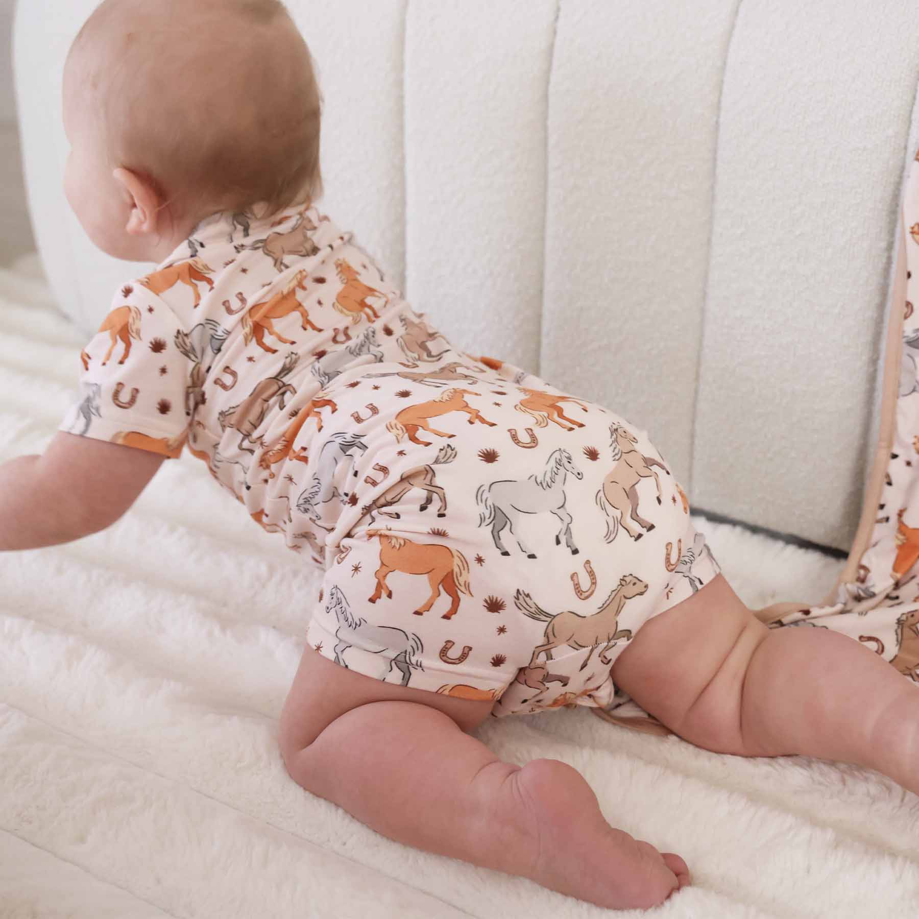 P's Ponies Button Romper - Image 11