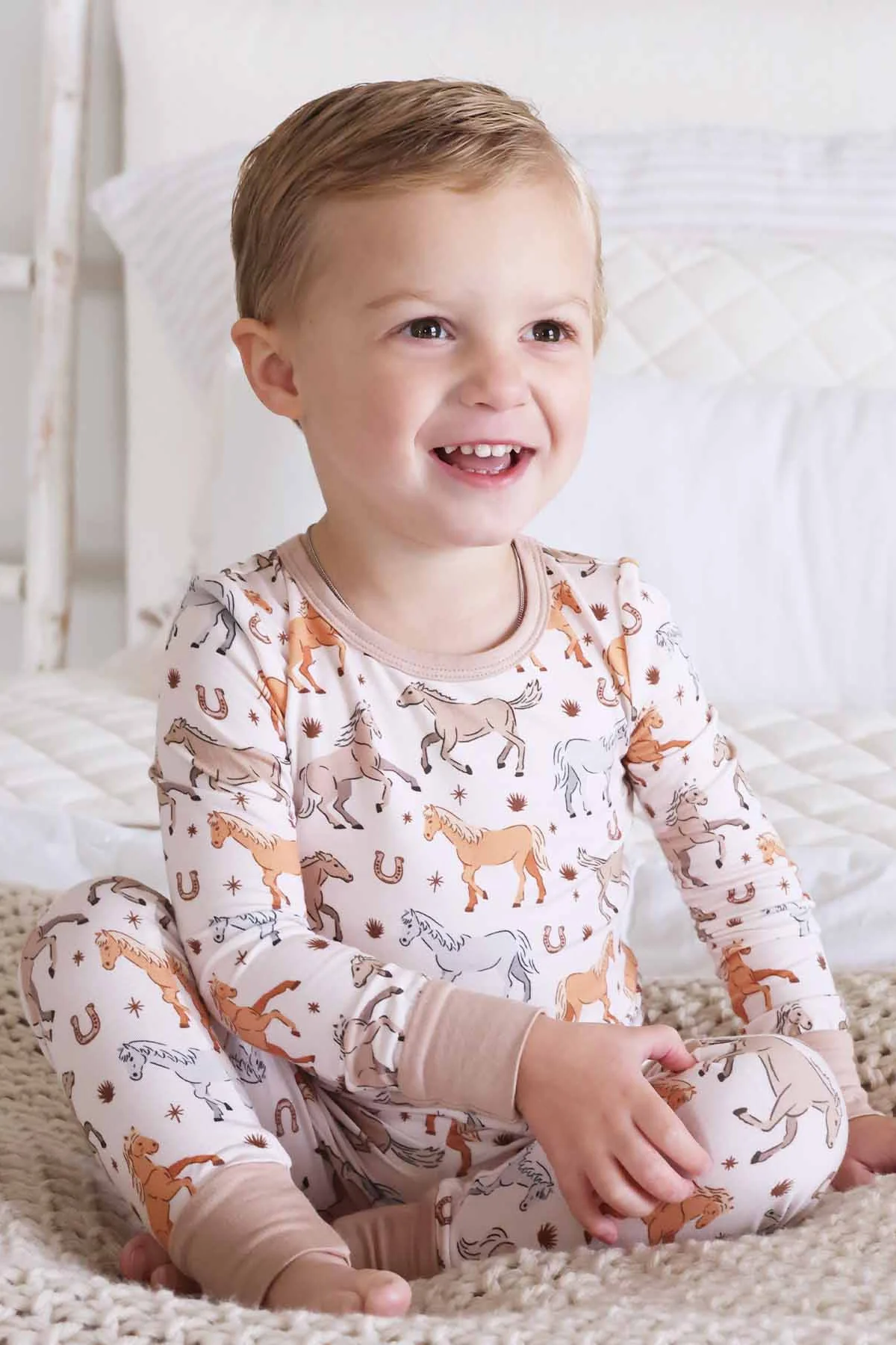 P's Ponies Two Piece Pajama Set - Image 4