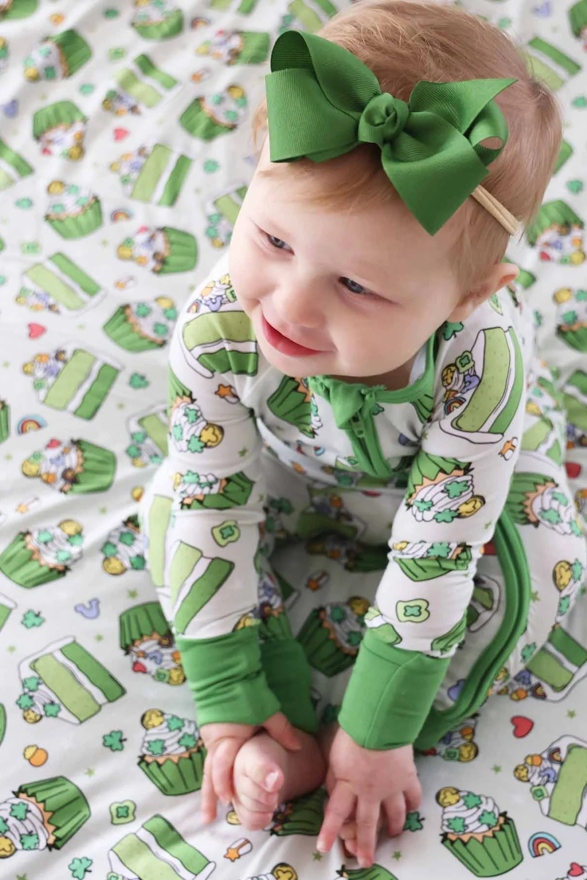 Shamrock Sweets Double Sided Bamboo Blanket - Image 5