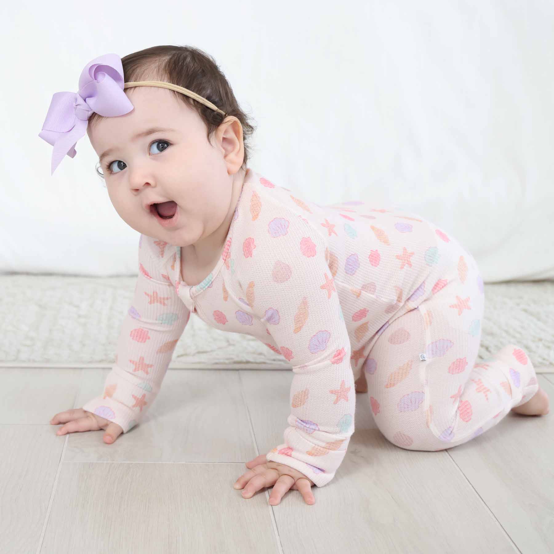 Ribbon Bow Headband | Lilac - Image 3