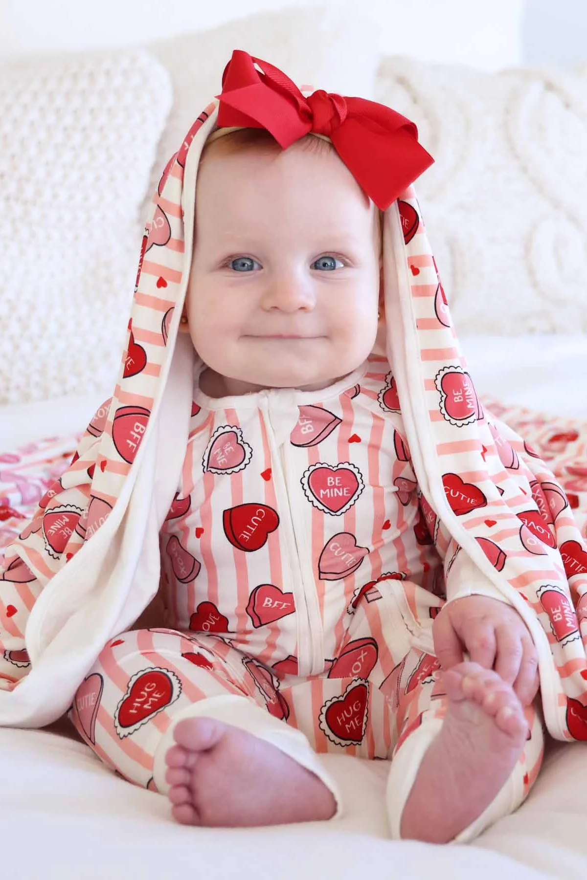 Ribbon Bow Headband | Red - Image 5