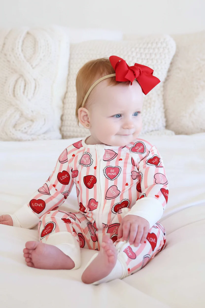 Ribbon Bow Headband | Scarlet - Image 3