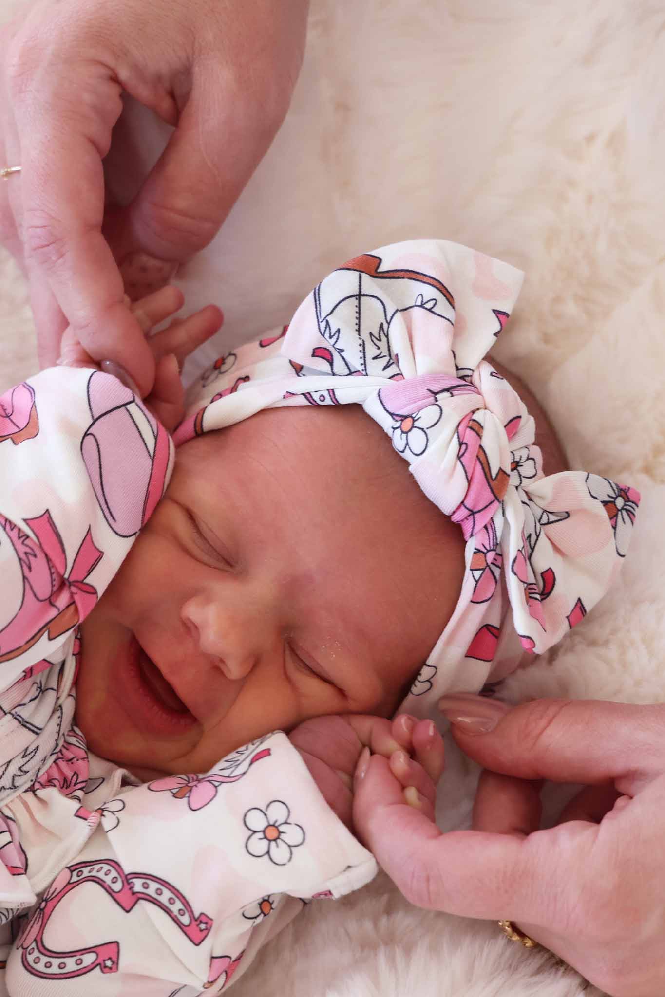 Printed Knit Large Bow Headwraps - Image 38