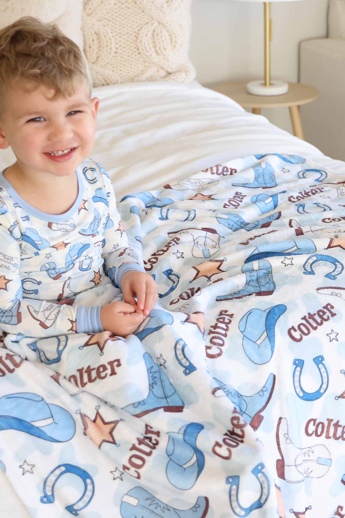 Personalized Themed Blankets for Boys - Image 175
