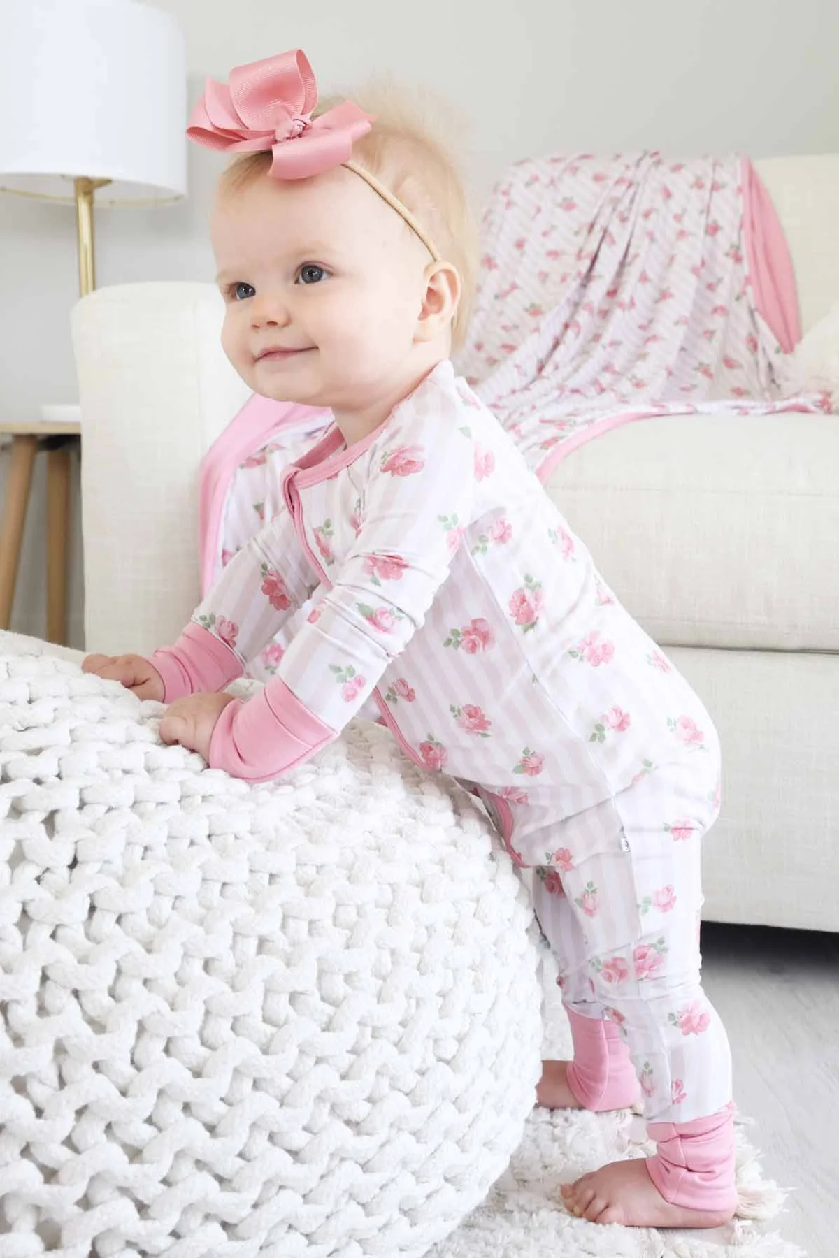 Rosy & Cozy Convertible Zip Romper - Image 7