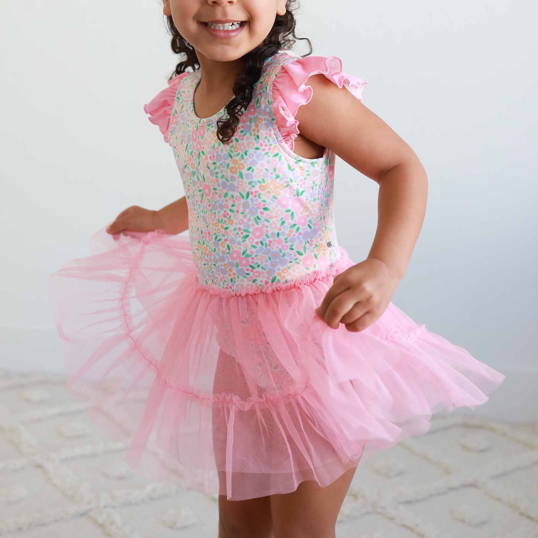 Ruffle Skirt Leotard | Majestic Meadow - Image 9