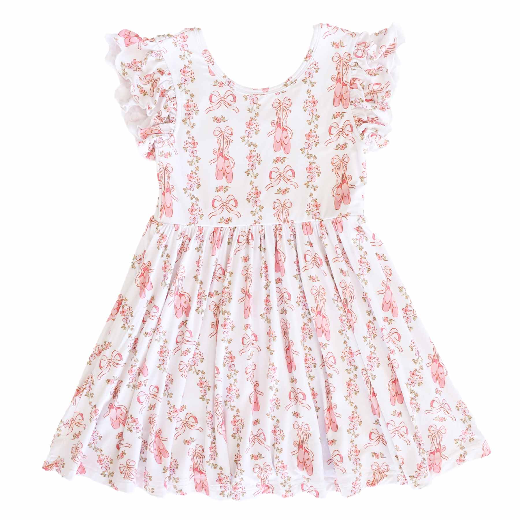 Ruffle Twirl Dress | Ballet Blossoms - Image 2