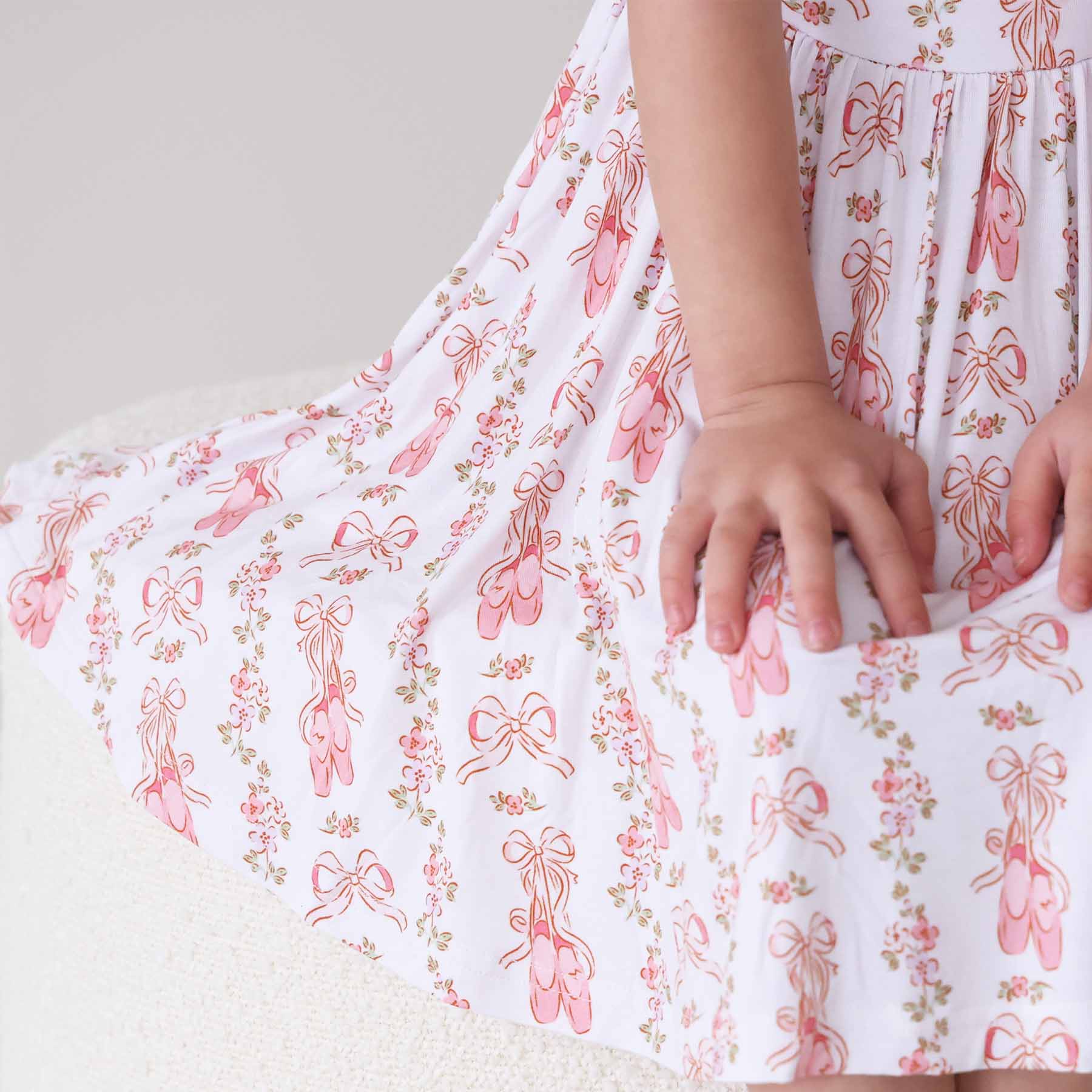 Ruffle Twirl Dress | Ballet Blossoms - Image 7