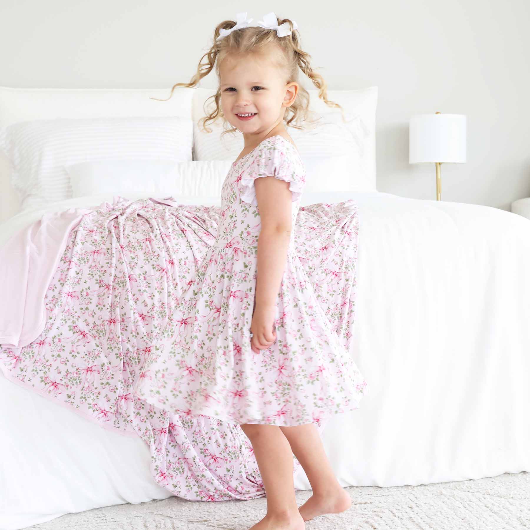 Ruffle Twirl Dress | Bows in Bloom - Image 4