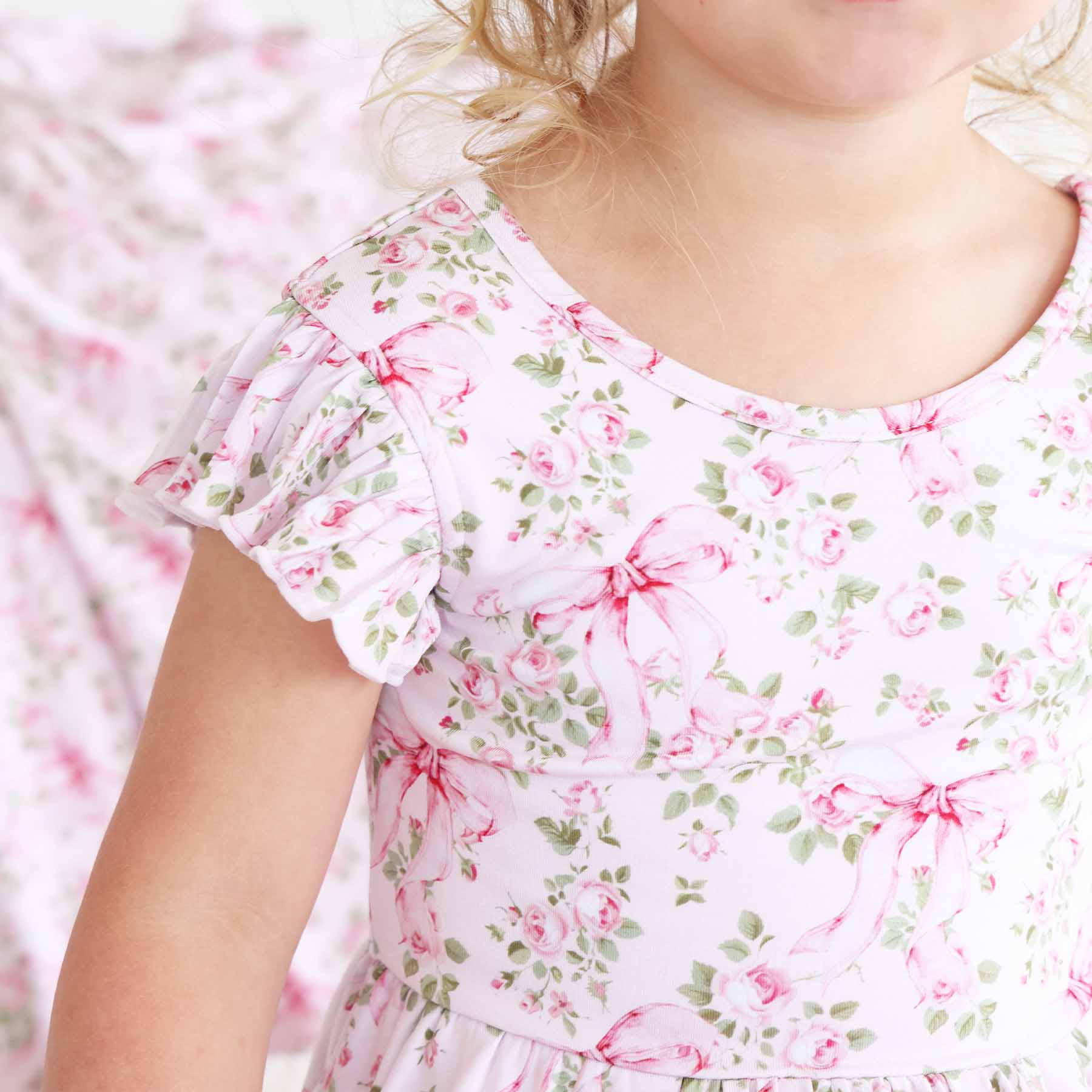 Ruffle Twirl Dress | Bows in Bloom - Image 5