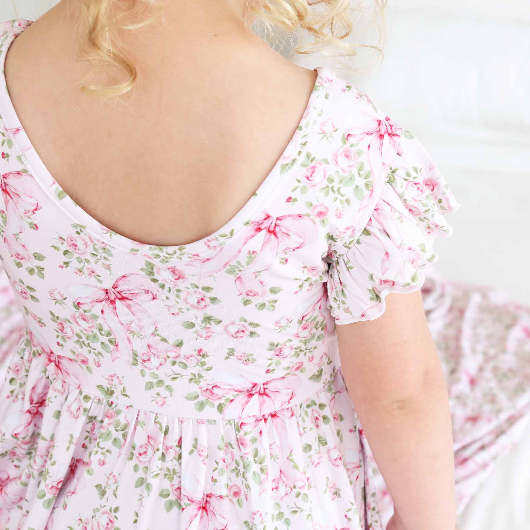 Ruffle Twirl Dress | Bows in Bloom - Image 9