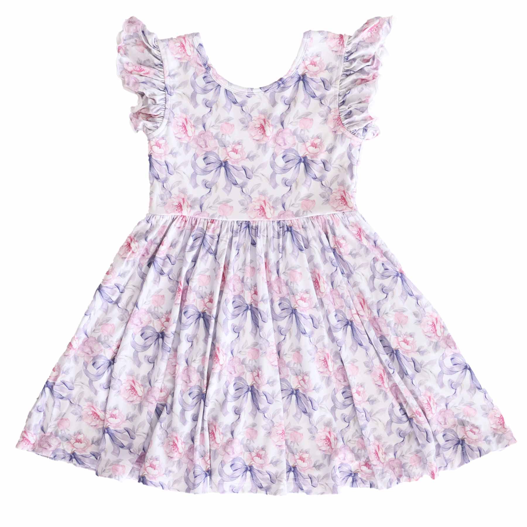 Ruffle Twirl Dress | Leighton's Lavender - Image 2