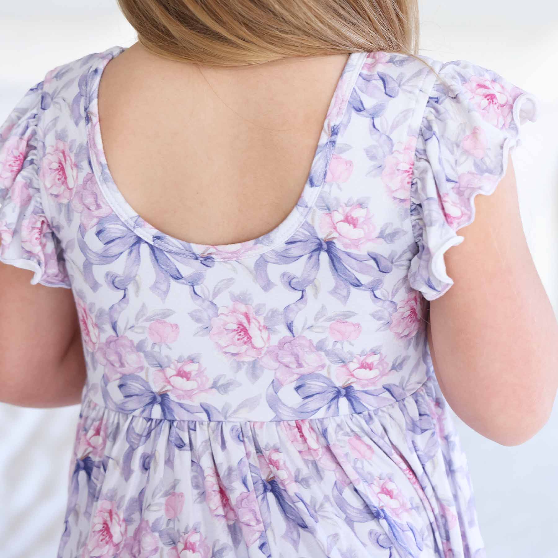 Ruffle Twirl Dress | Leighton's Lavender - Image 3