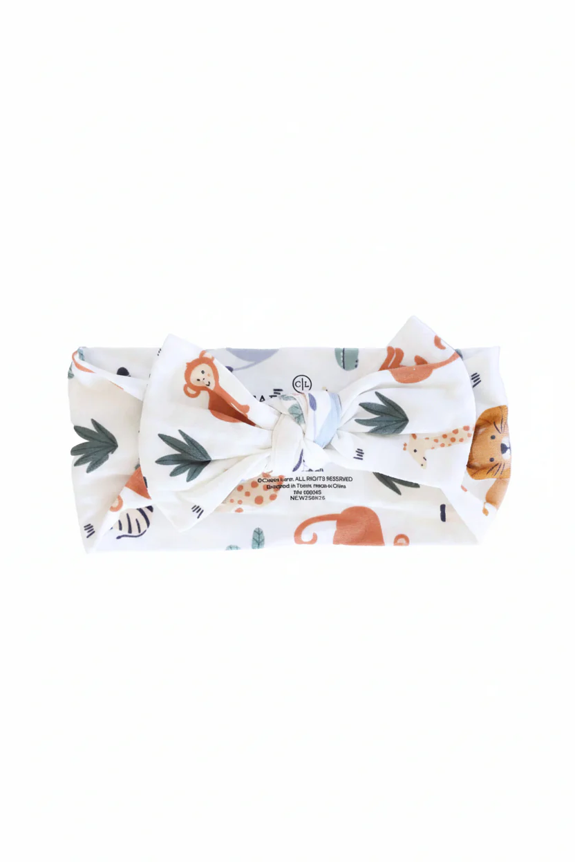 Printed Knit Large Bow Headwraps - Image 25