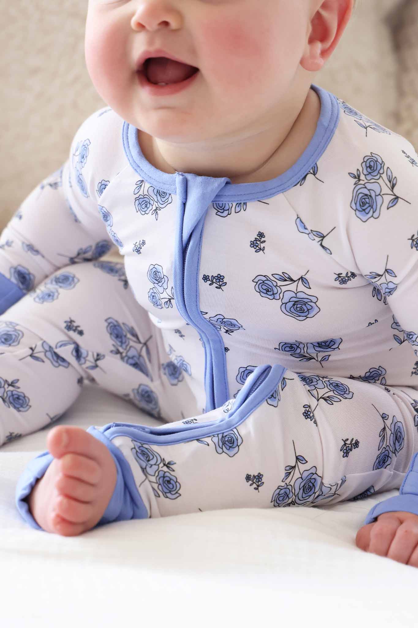 Sapphire Garden Convertible Zip Romper - Image 4