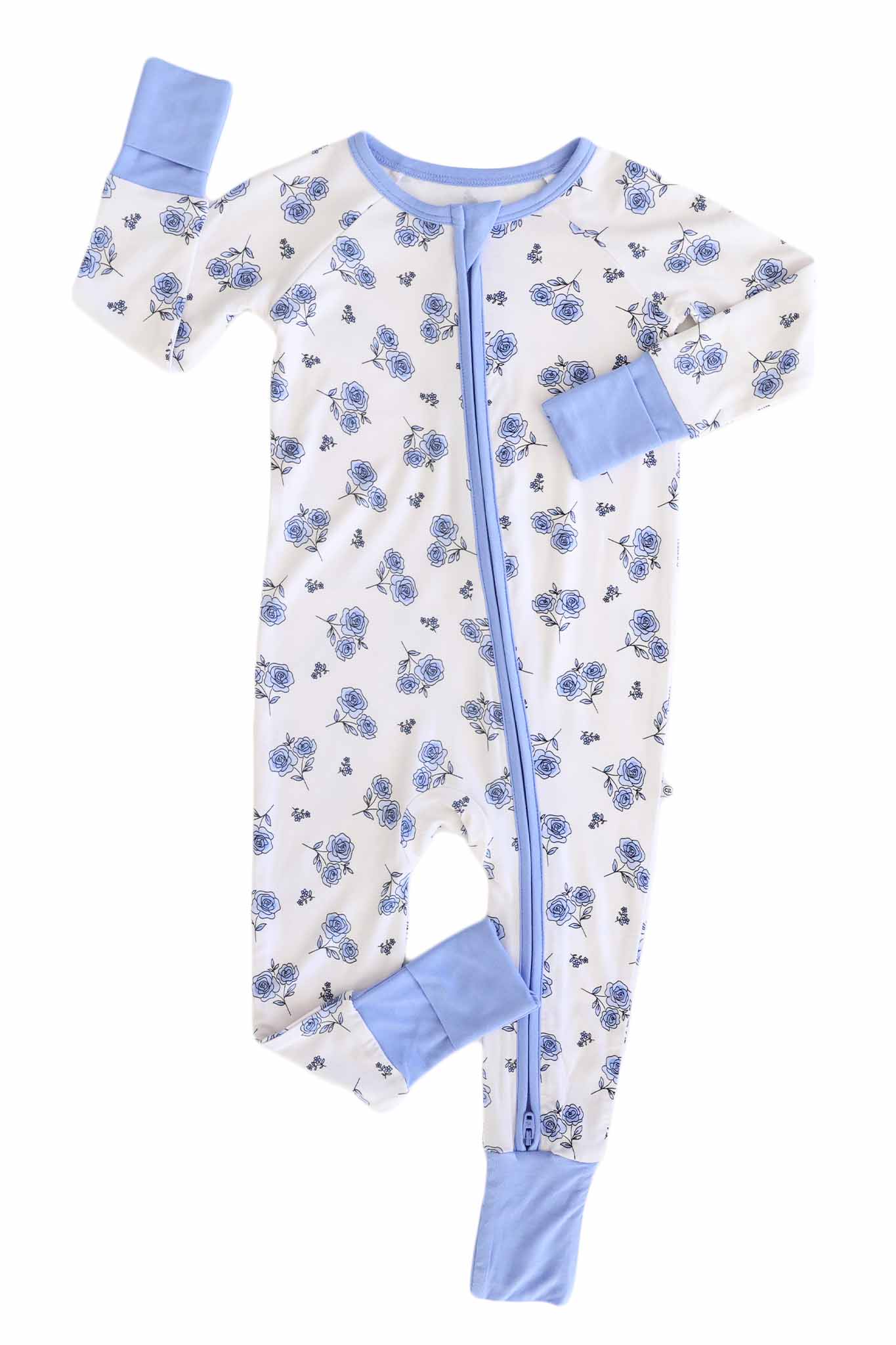 Sapphire Garden Convertible Zip Romper - Image 6