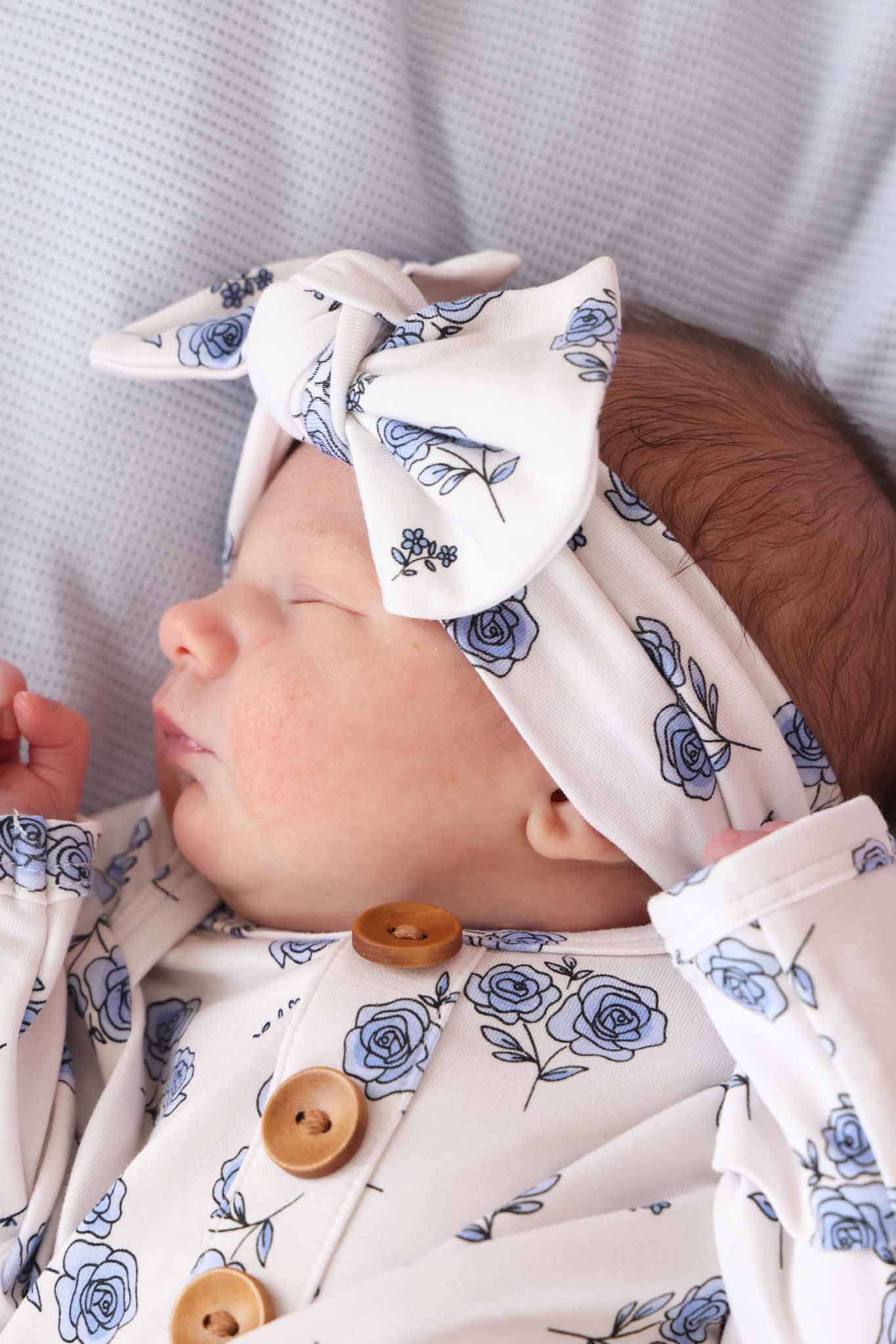 Printed Knit Large Bow Headwraps - Image 44