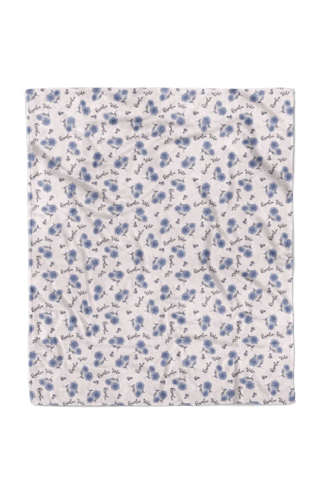 Sapphire Garden Personalized Kids Blanket - Image 5