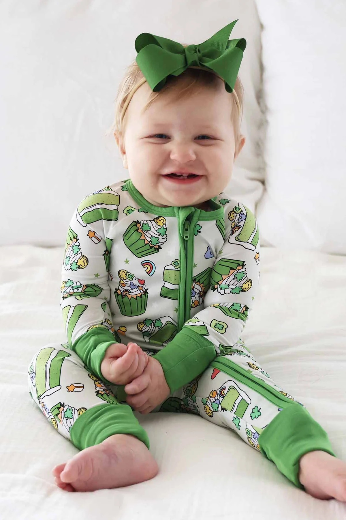 Shamrock Sweets Convertible Zip Romper - Image 17