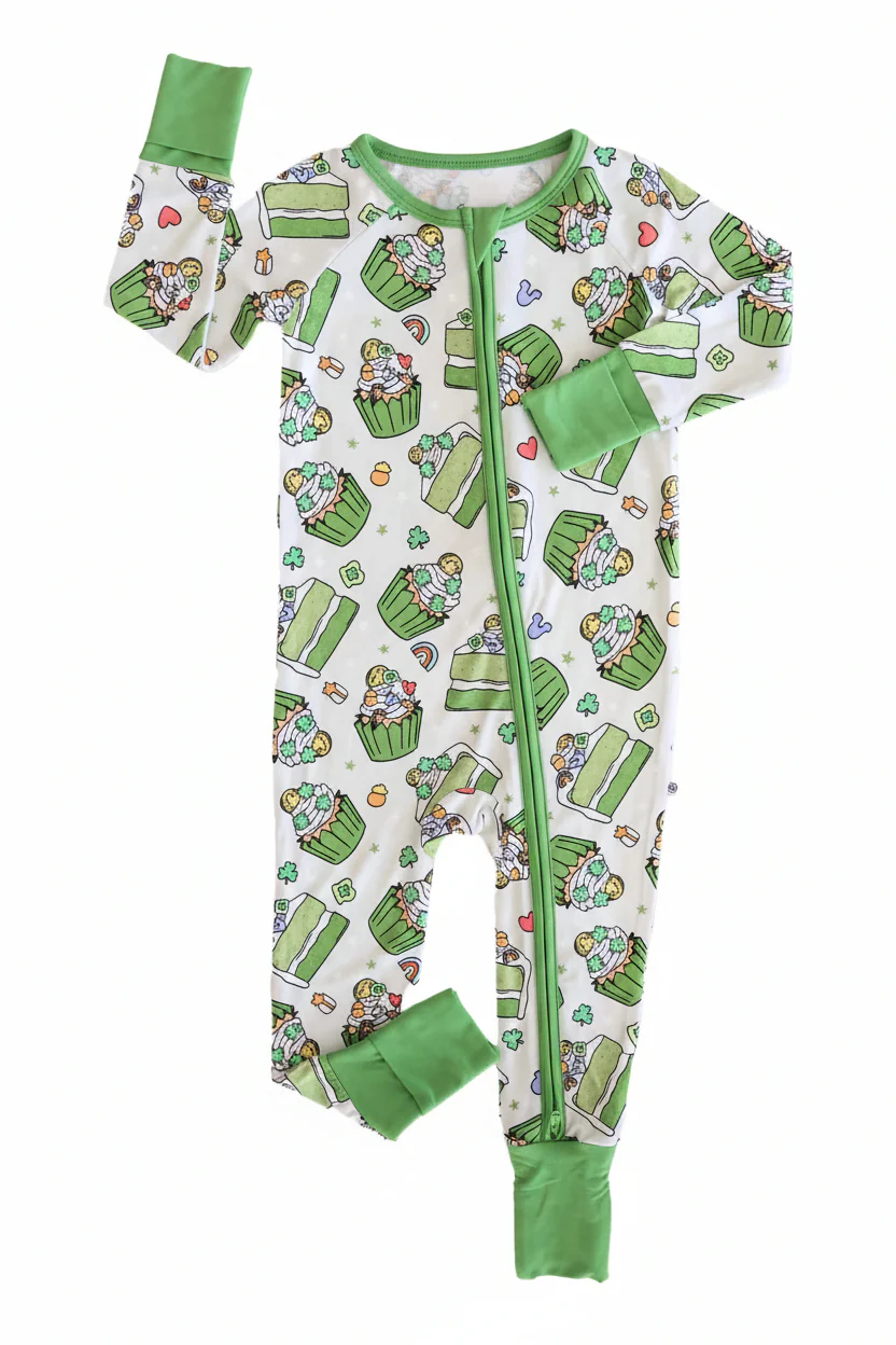 Shamrock Sweets Convertible Zip Romper - Image 2