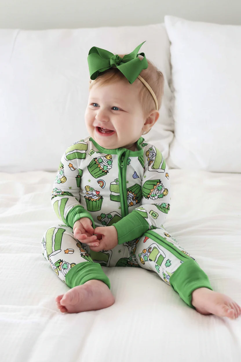 Shamrock Sweets Convertible Zip Romper - Image 5