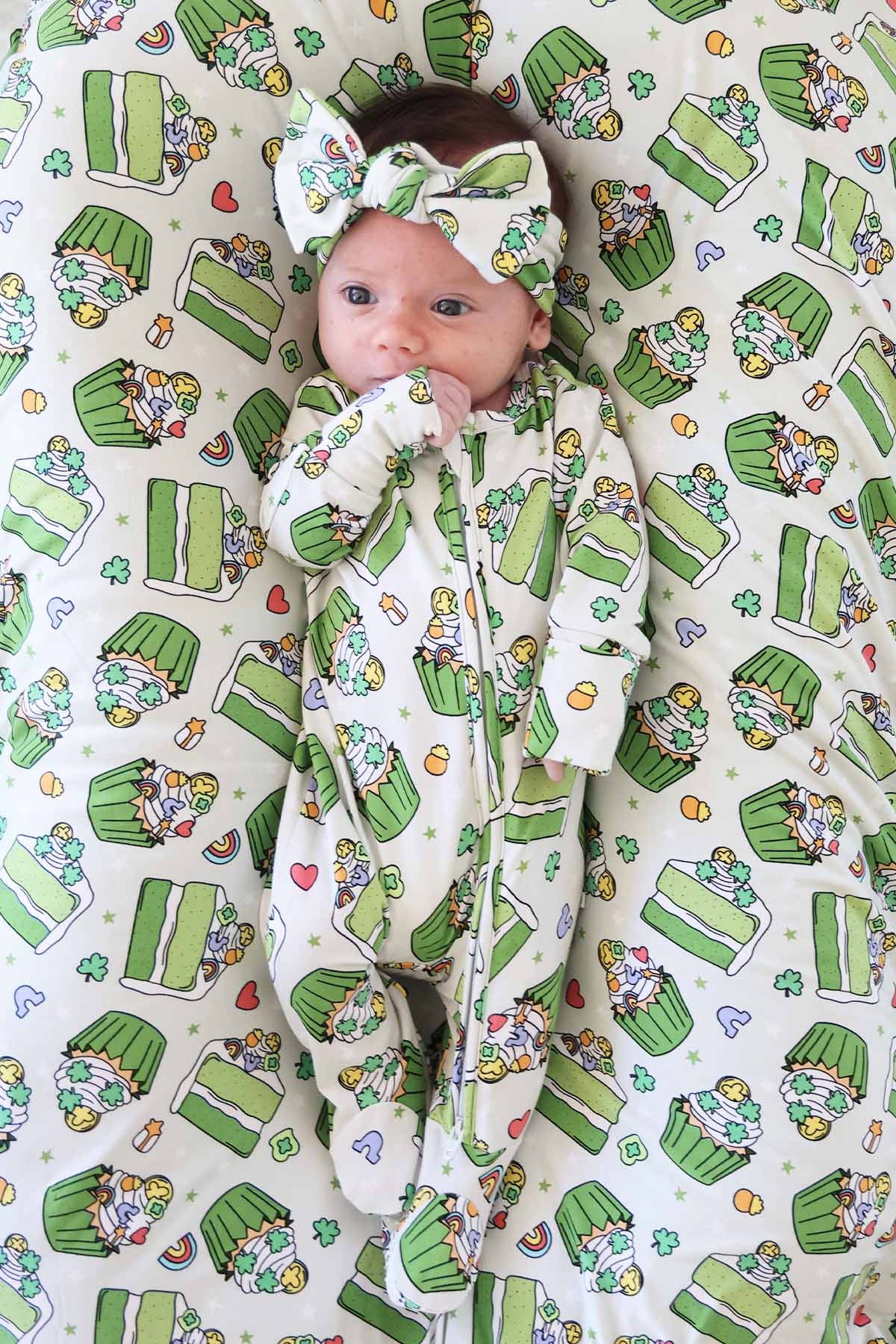 Shamrock Sweets Double Sided Bamboo Blanket - Image 10