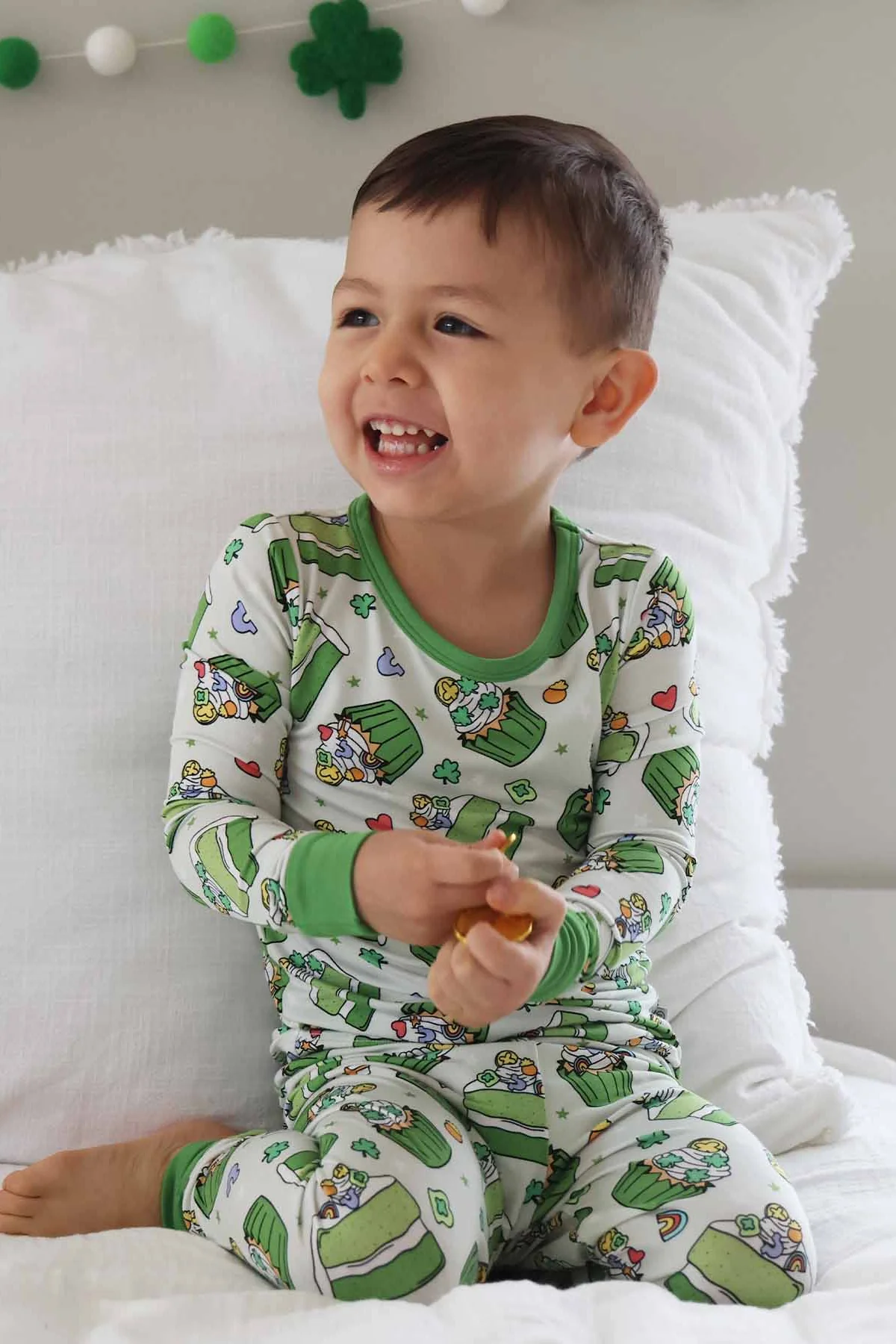 Shamrock Sweets Two Piece Pajama Set - Image 17