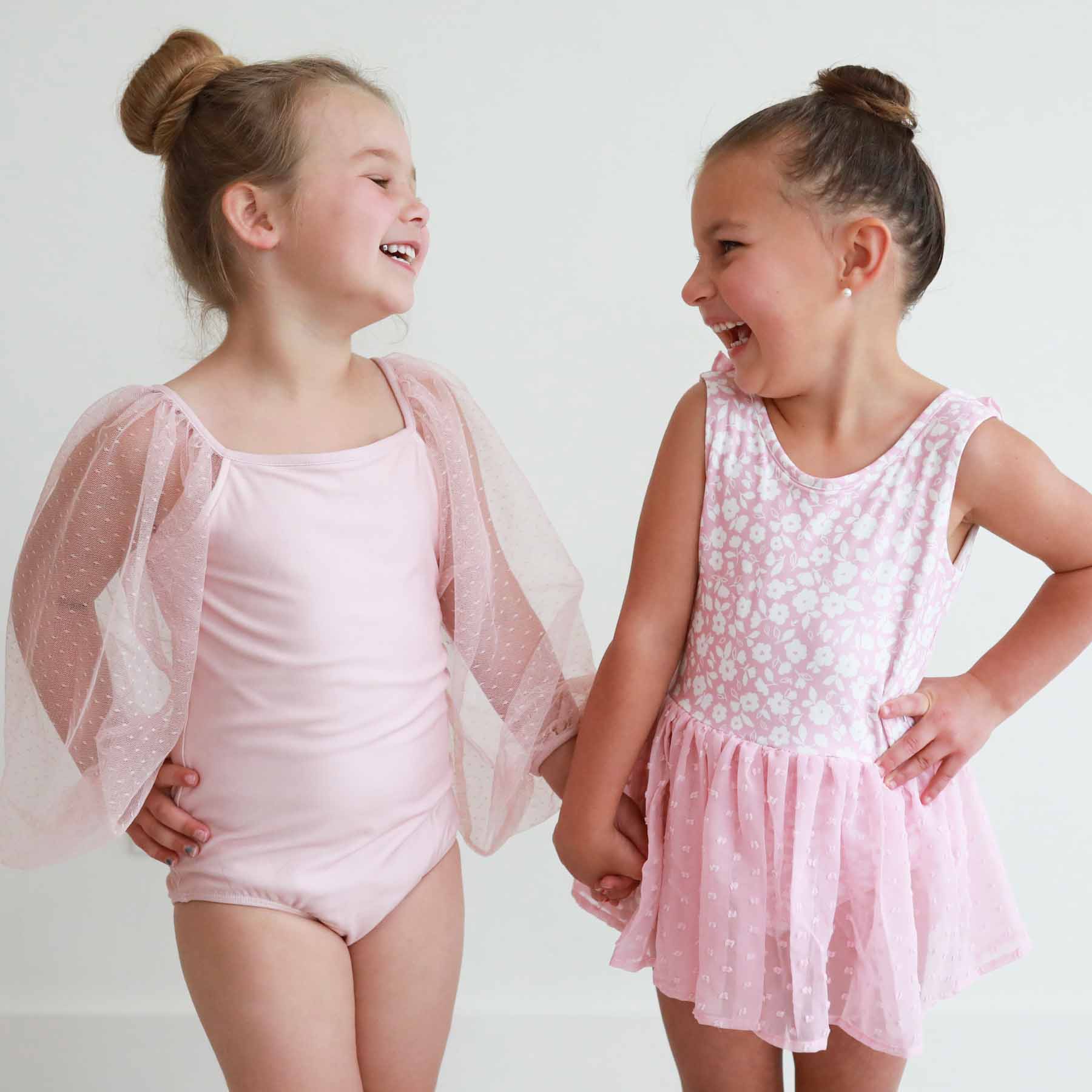 Sheer Long Sleeve Leotard | Mauve - Image 13