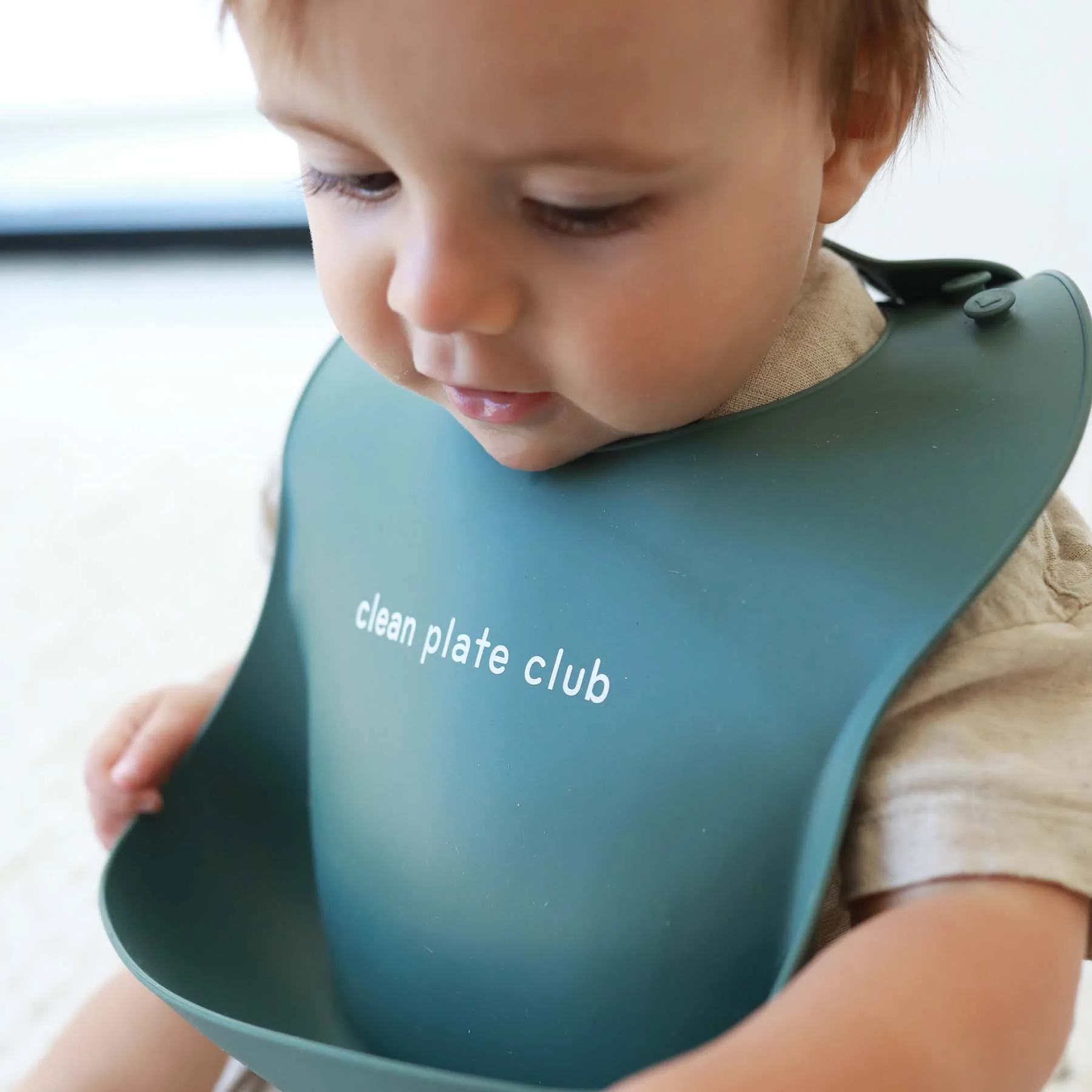 Silicone Baby Bib | Clean Plate Club - Image 5