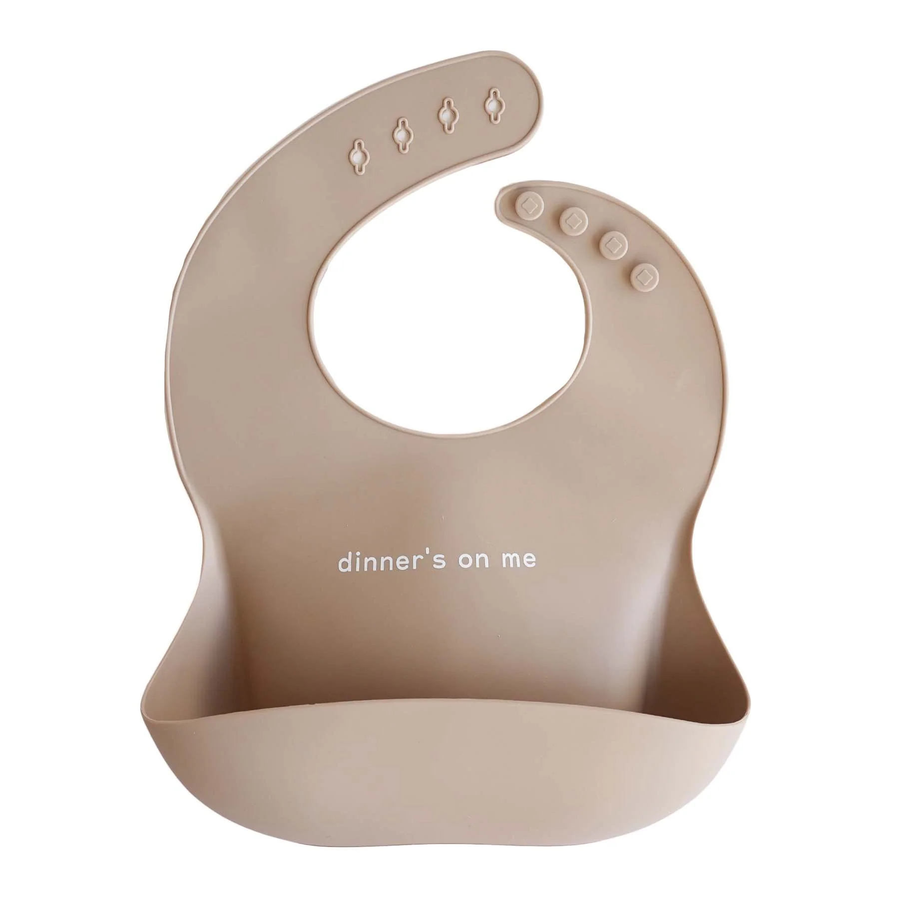 Silicone Baby Bib | Dinner's On Me - Image 2