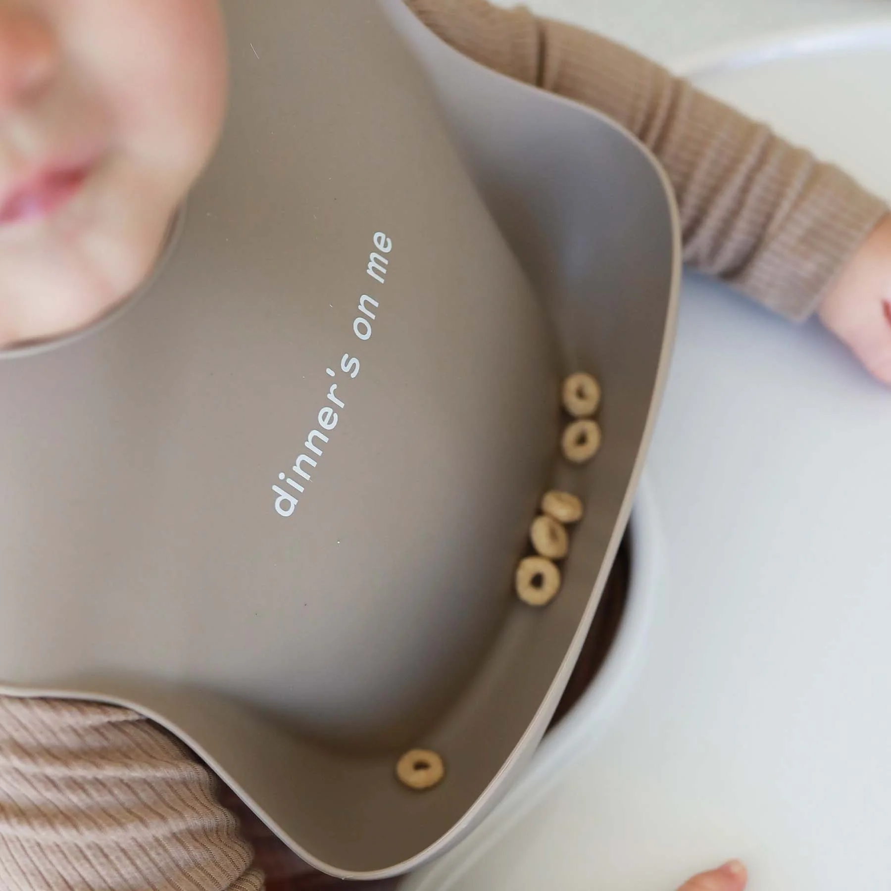 Silicone Baby Bib | Dinner's On Me - Image 3