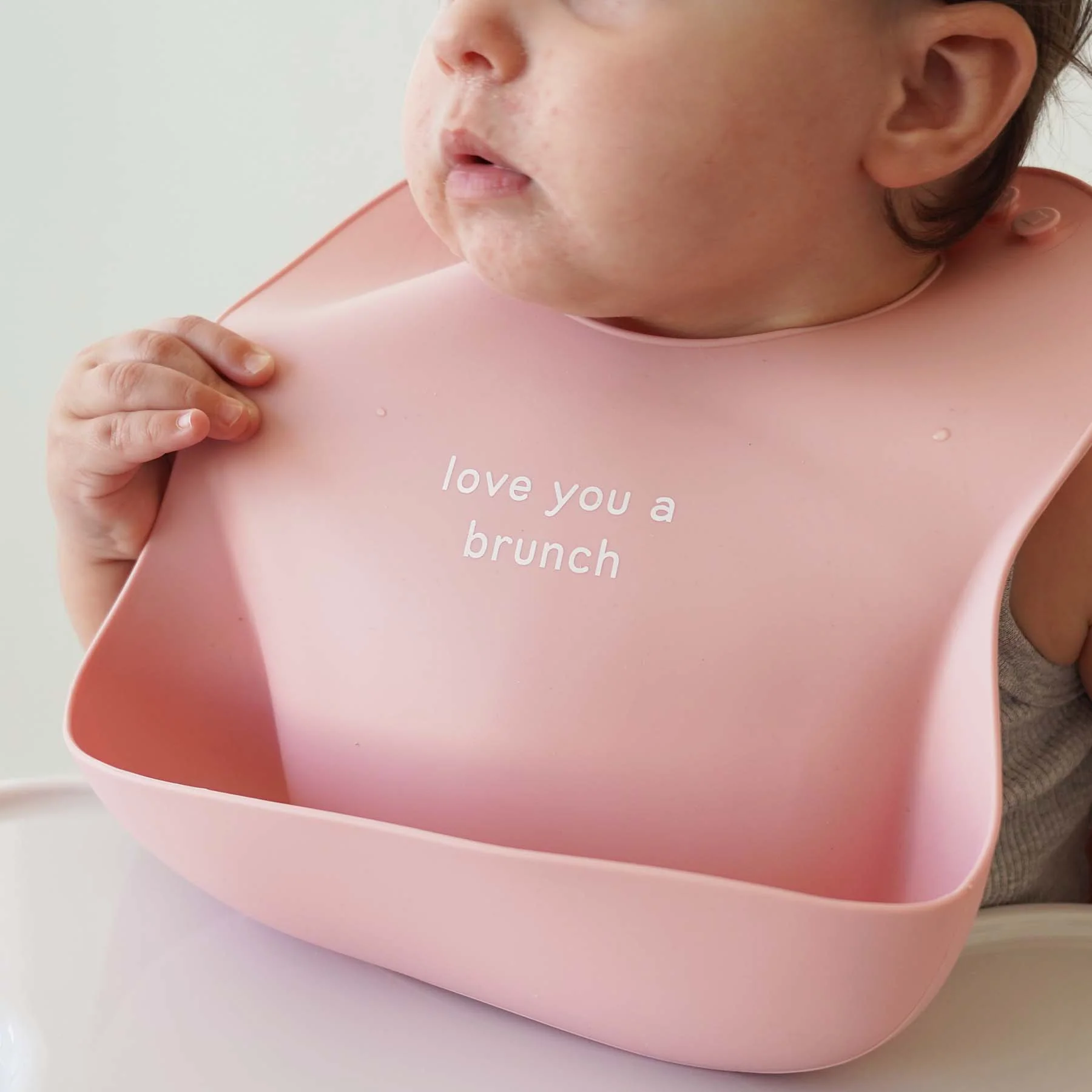 Silicone Baby Bib | Love You A Brunch - Image 4