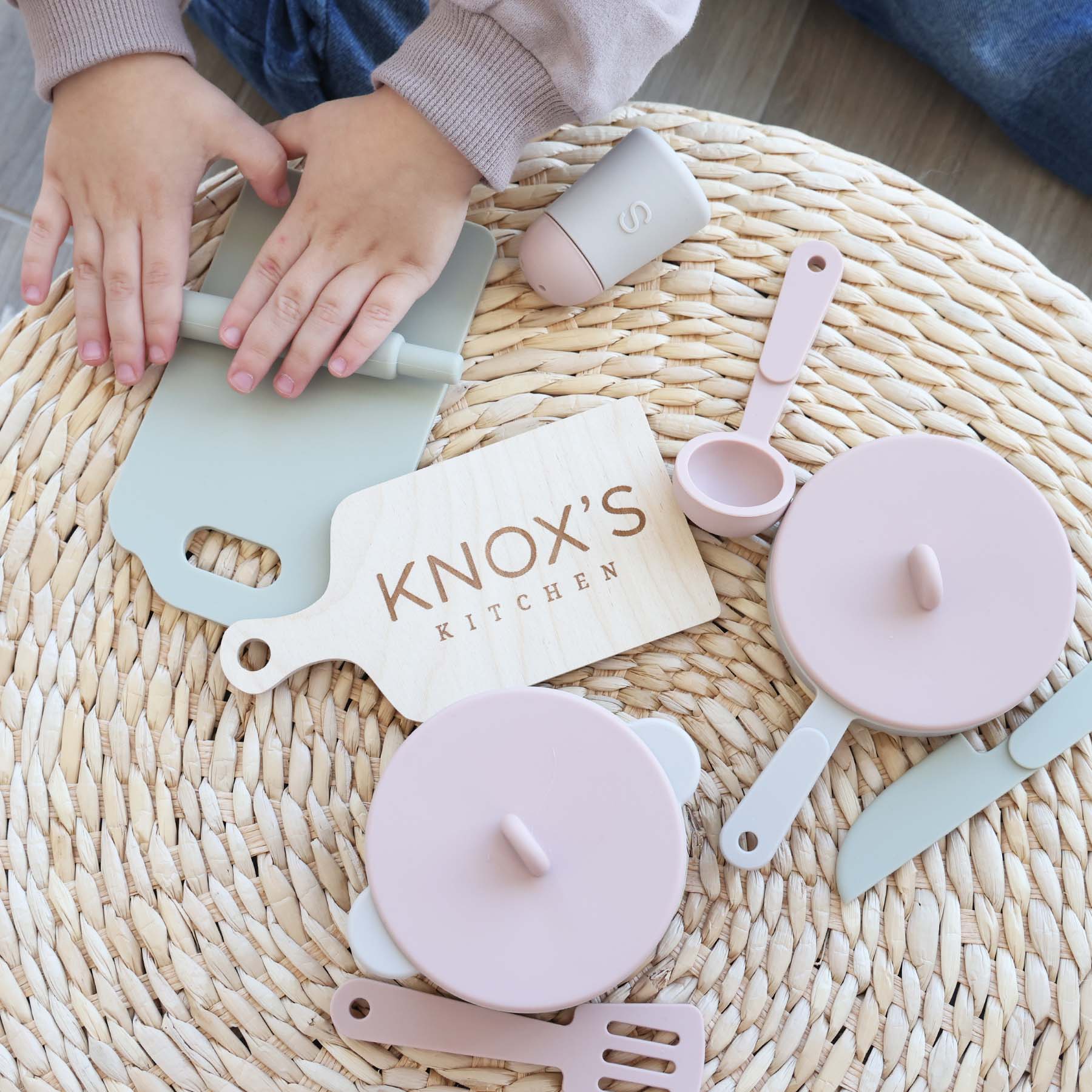 Silicone Play Kitchen Set | Garden - Image 3