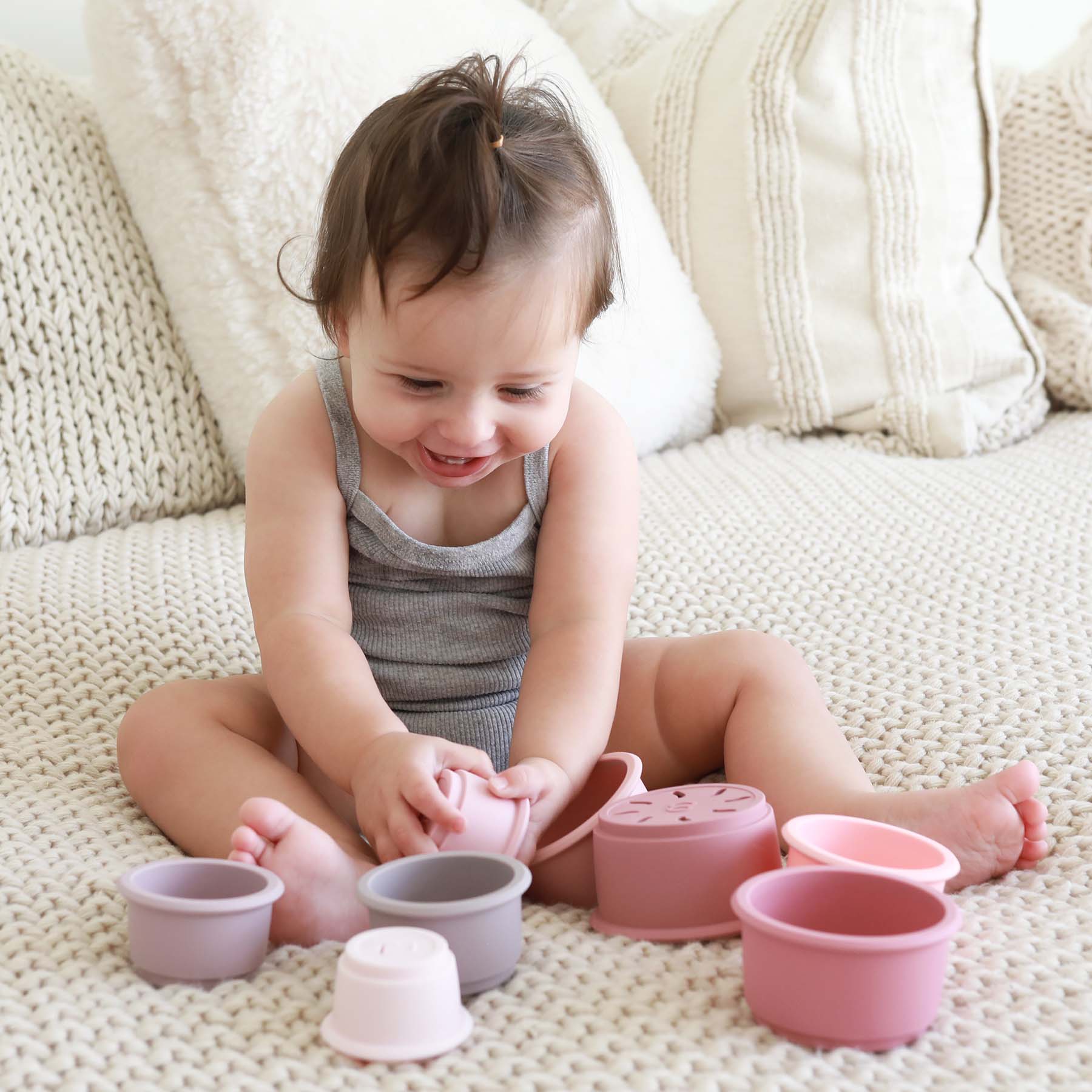 Silicone Stacking Cups - Image 3