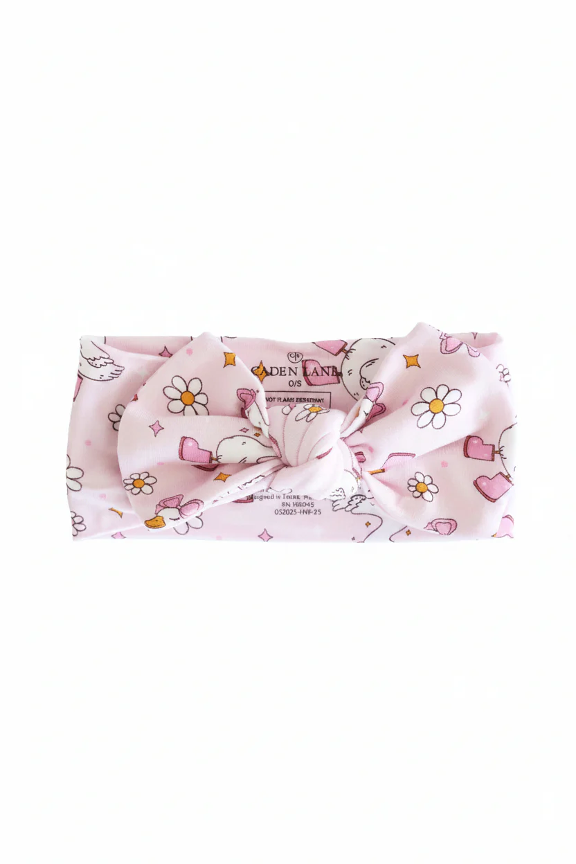 Printed Knit Large Bow Headwraps - Image 33