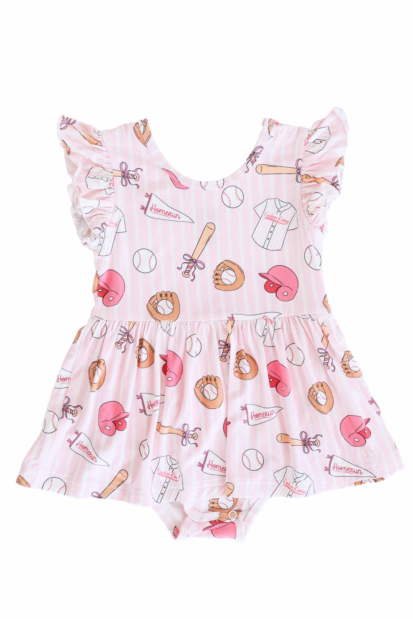 Sleeveless Twirl Bodysuit | Ballpark Babes - Image 2