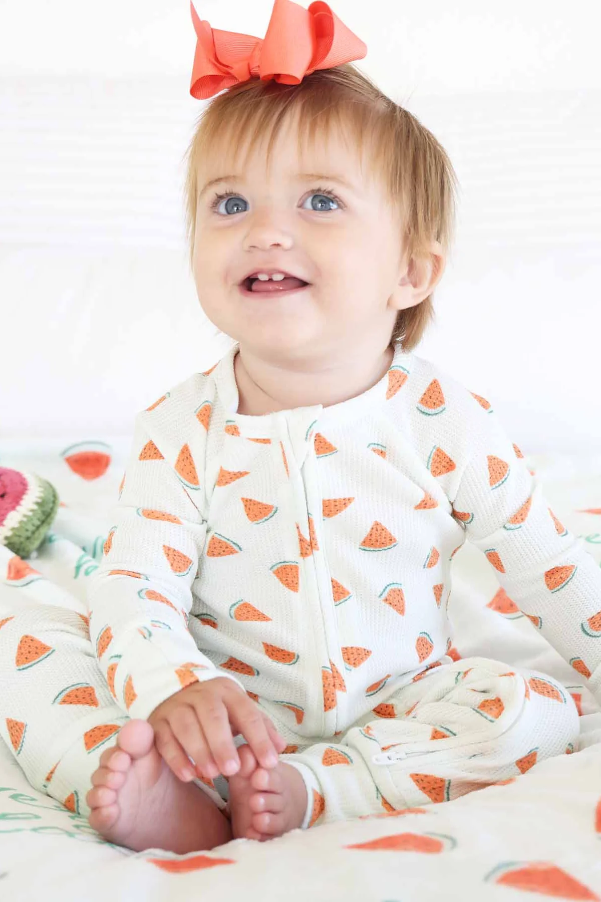 Slice, Slice Baby Bamboo Waffle Convertible Zip Romper - Image 9