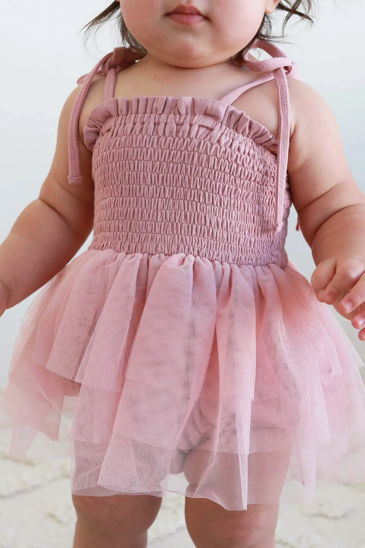 Smocked Tutu Bodysuit - Image 3
