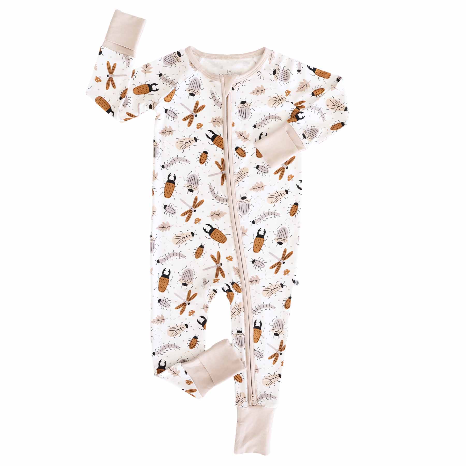 Snuggle Bug Convertible Zip Romper - Image 2