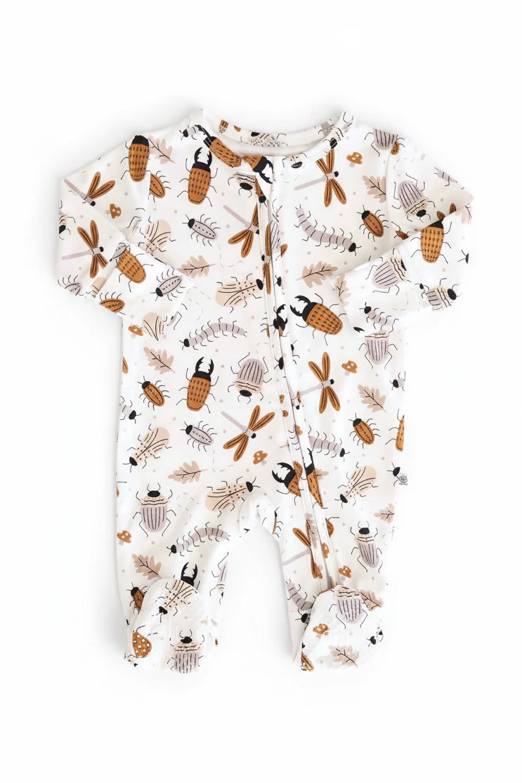 Snuggle Bug Zipper Footie