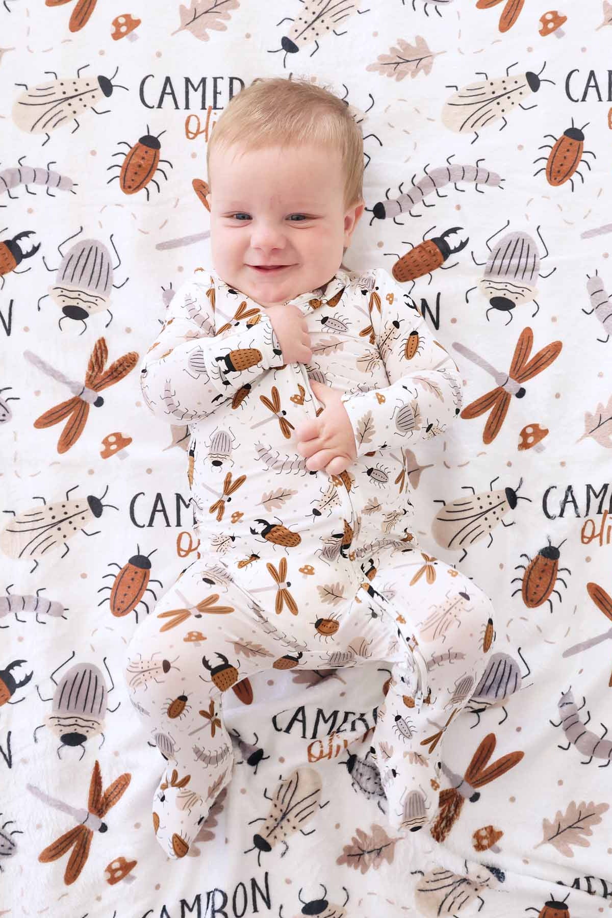 Snuggle Bug Zipper Footie - Image 9