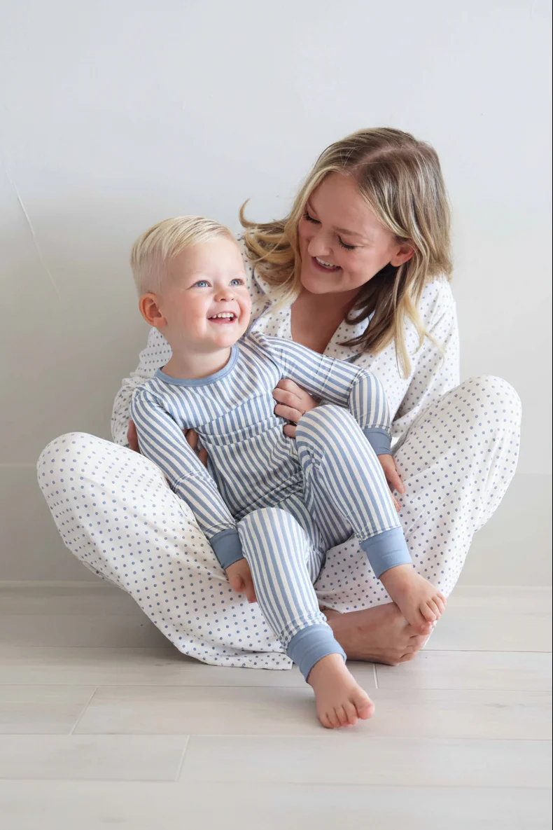 Snuggle Stripes Two Piece Pajama Set - Image 17