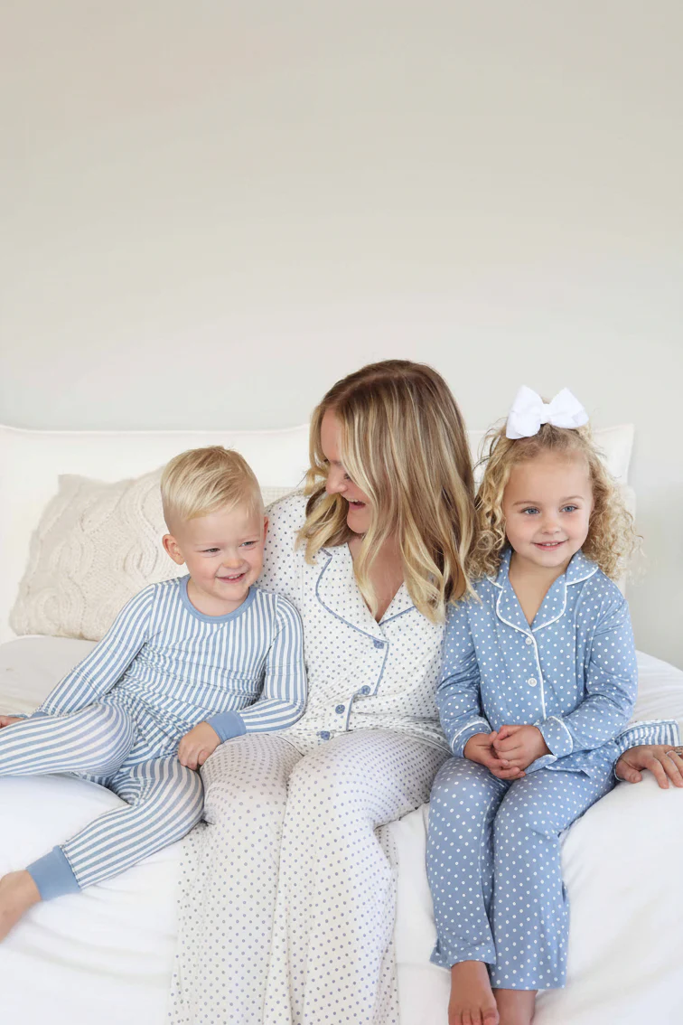 Snuggle Stripes Two Piece Pajama Set - Image 9